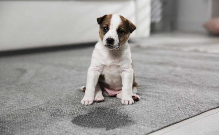 How to Clean Puppy Urine From a Couch