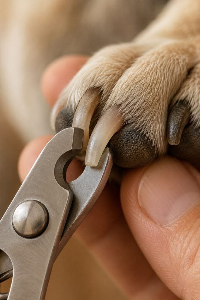 how to trim your puppy’s toenails